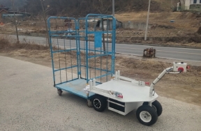 롤테이너 견인…